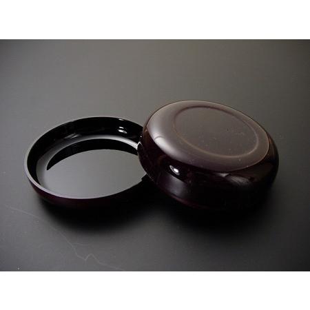月香合　お香入れ 香合 （お香入れ） プラスチック製溜色 : 仏壇・仏具・数珠 極楽堂
