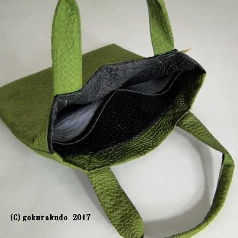 トートバック Python（グリーン-ブラック）Y |  | 02