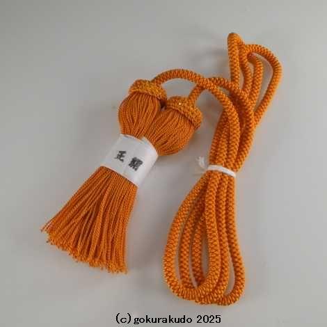 銅鑼紐（どらひも）房付き、正絹 : 仏壇・仏具・数珠 極楽堂 - 通販