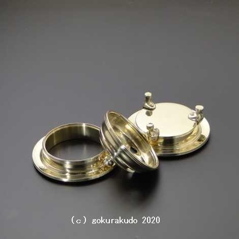 密教法具/前具（小型）火舎香炉（駒型） 1個 : 仏壇・仏具・数珠 極楽