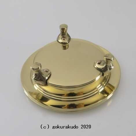 密教法具/前具（小型）火舎香炉（駒型） 1個 : 仏壇・仏具・数珠 極楽