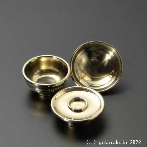 塗香器 豆型 磨き(駒印)(密教法具・前具) : 仏壇・仏具 塗香器 豆型 磨き(駒印)(密教法具・前具) : 仏壇・仏具