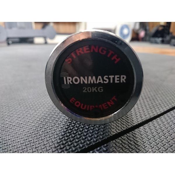 Ironmaster］オリンピックバー 耐重量約680kgのハイスペックモデル