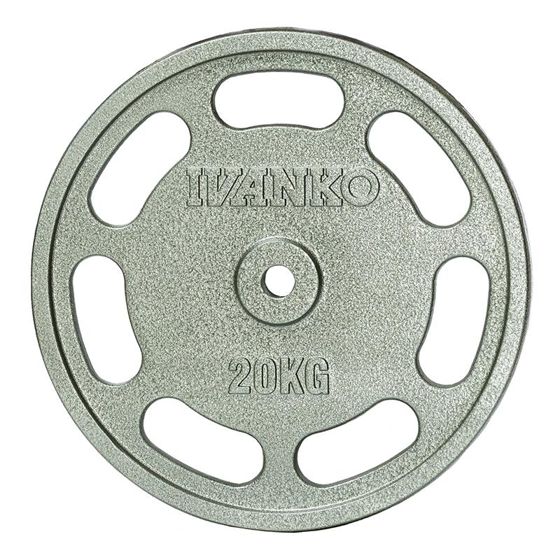 IVANKO] 穴径28mm スタンダードペイントプレート 20kg×2枚 : 極楽 