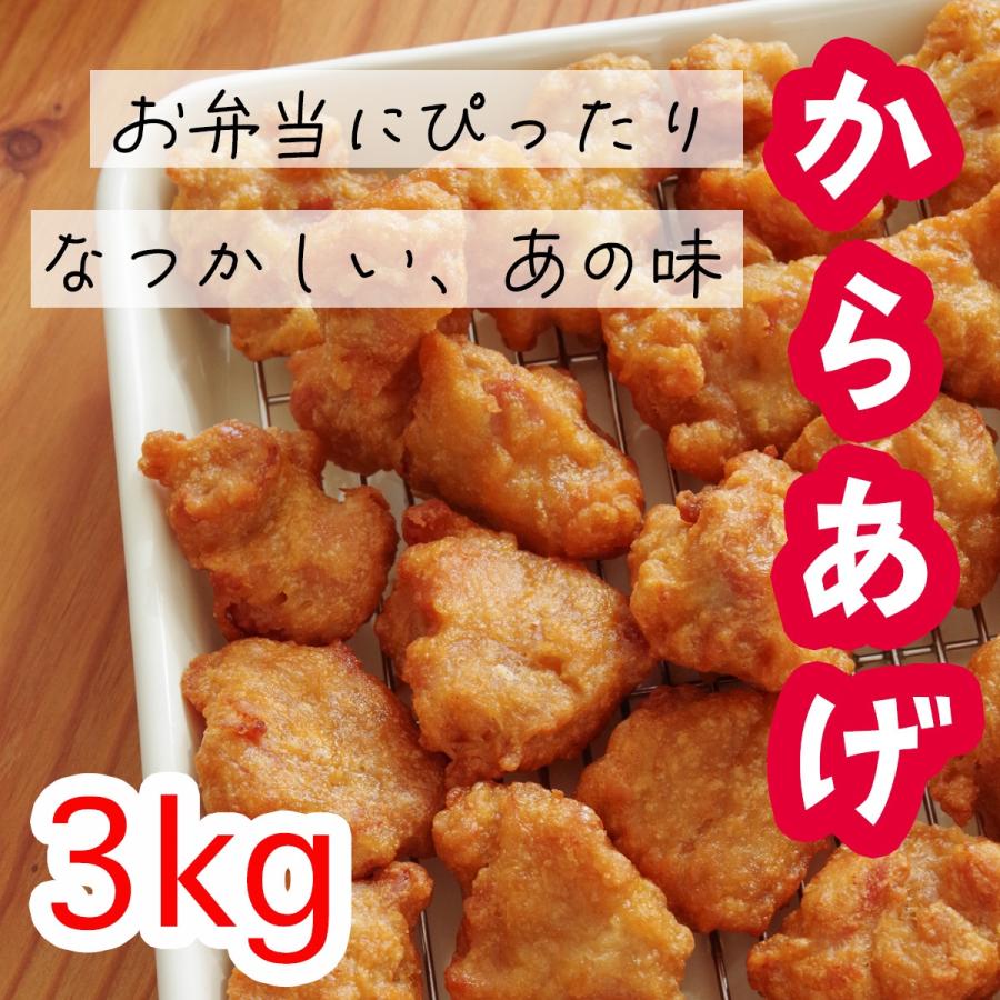 唐揚げ 冷凍食品 3kg 業務用 チキン 大容量 からあげ から揚げ 文化祭 学園祭 屋台 夏祭り 子供会 イベント 出し物（Yahoo!・極うま冷食まーけっと お取り寄せ）