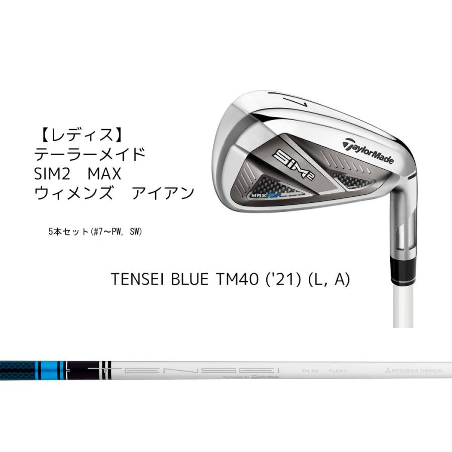 国内初の直営店 TENSEI アイアン SIM2MAX レディース 新品 BLUE L TM40 - クラブ - alrc.asia