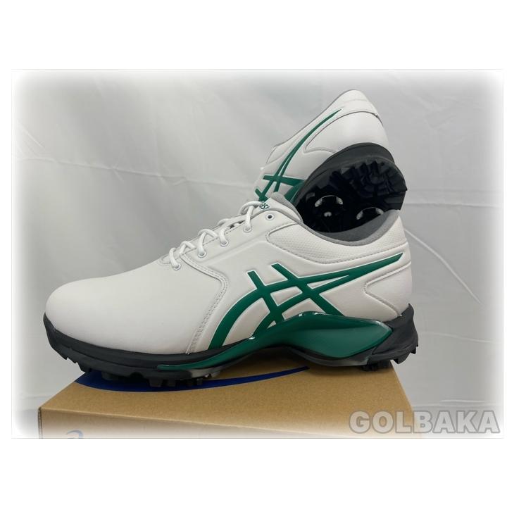 新品未使用！ ゴルフシューズ ホワイト/ブルー　松山英樹愛用！アシックス asics ゴルフシューズ ホワイト/ブルー 松山英樹愛用！アシックス 楽天
