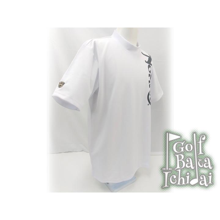 【22S】【新品】 ノートンゴルフ Norton GOLF ハイネック半袖Tシャツ 222NN1000 ホワイト 【ゴルフウェア】【メンズ】【春夏ウェア】【半袖】【w30】|gol-baka|02