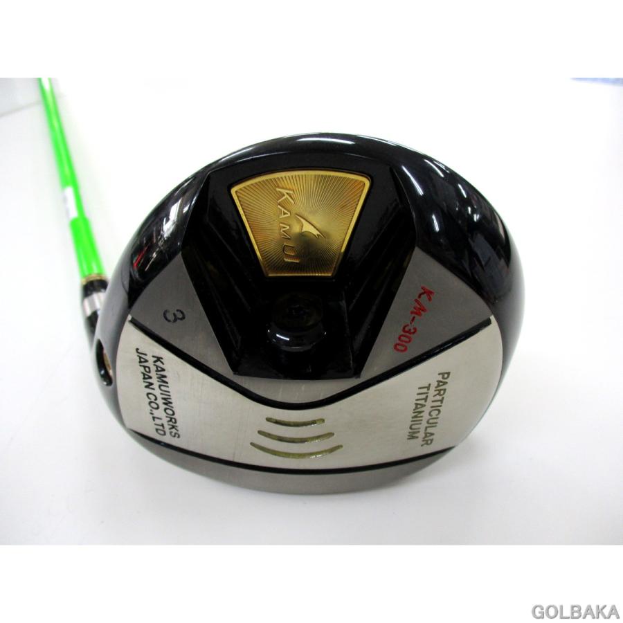 【中古】B：カムイワークス　KM-300 フェアウェイウッド 3w ATTAS FW75/X　