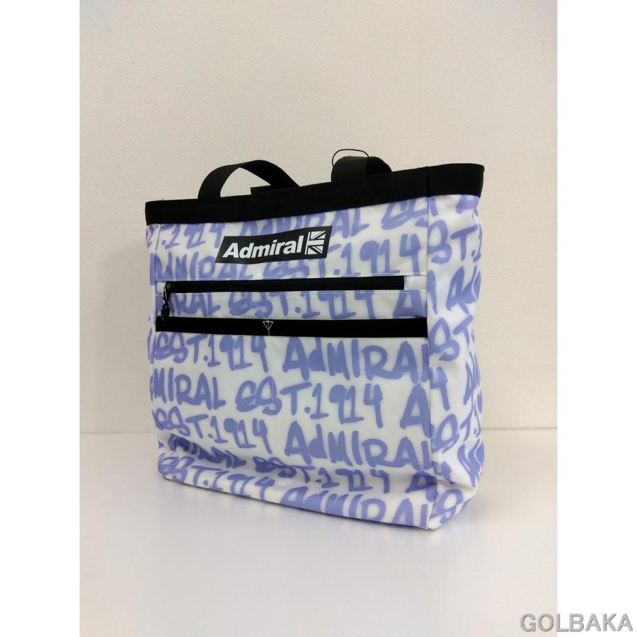 ラス1【新品】アドミラルゴルフ トートバッグ ADMZ3AT5 パープル