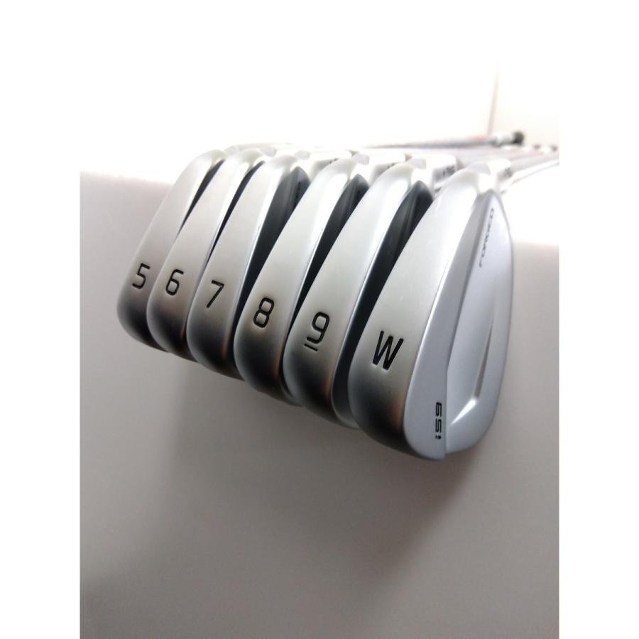 中古】B：ピン i59アイアンセット6本（#5-W） ロフト27° N.S.PRO