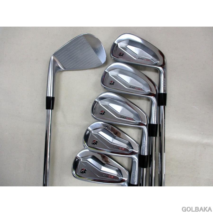 送料無料】【中古】B：ブリヂストン 242CB+/242CBアイアンセット6本