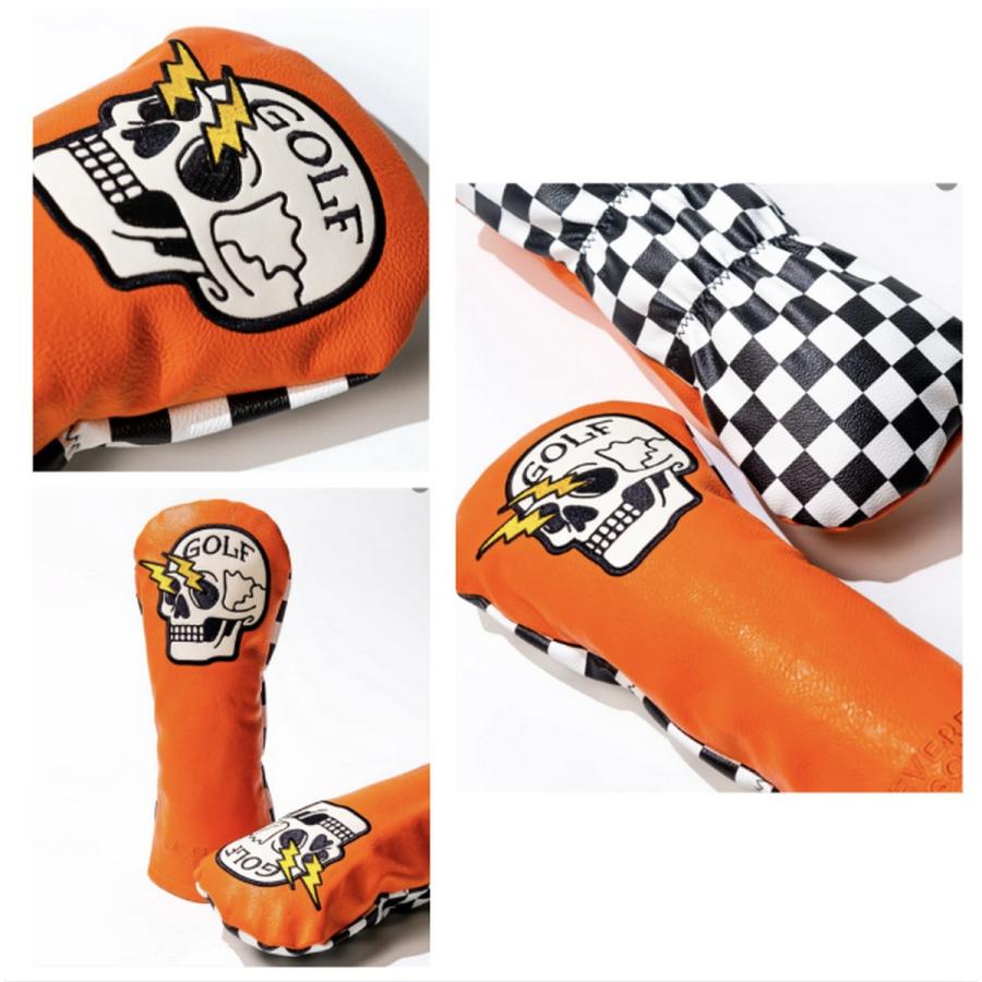送料無料【新品】【ヘッドカバー】デヴァローゴルフ Shocker Skull