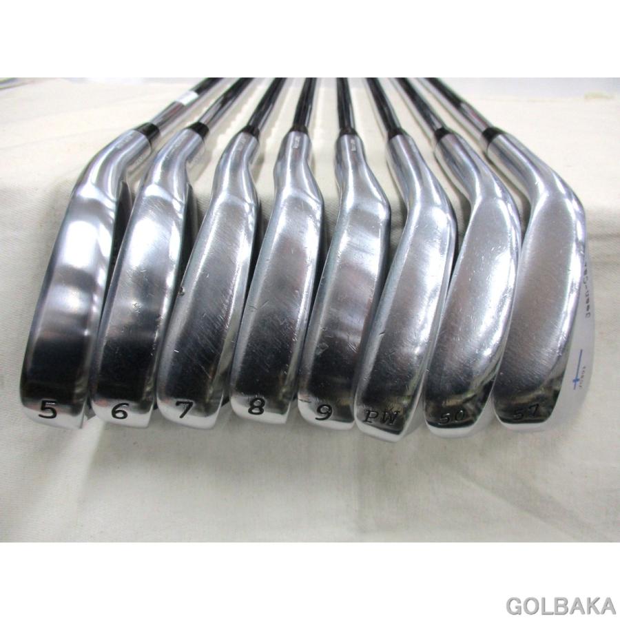 ジャンカルロ JC501 アイアン 8本セット　★交換用シャフト5本付 中古】C：ジャンカルロ JC501アイアンセット8本（＃5-PW.50.57
