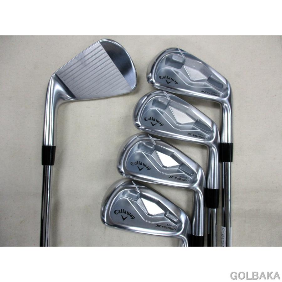 nc】【中古】B：キャロウェイX FORGED MAXアイアンセット5本（＃6-P