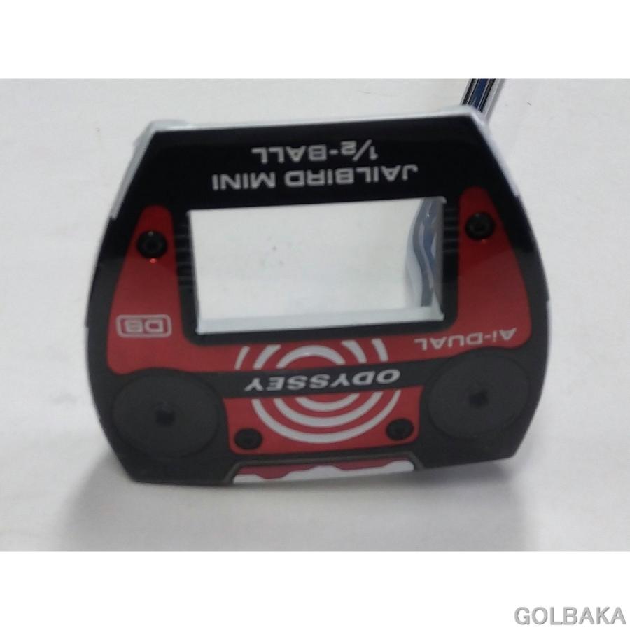 109411送料無料【新品】【レフティ/左利き用】オデッセイAi-DUAL 1/2-BALL JAILBIRD MINI DBパター ロフト3° Ai-DUAL SL90シャフト(スチール)_1