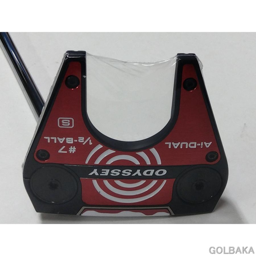 109411送料無料【新品】オデッセイAi-DUAL 1/2-BALL #7 Sパター ロフト3° Ai-DUAL SL90シャフト(スチール)_1