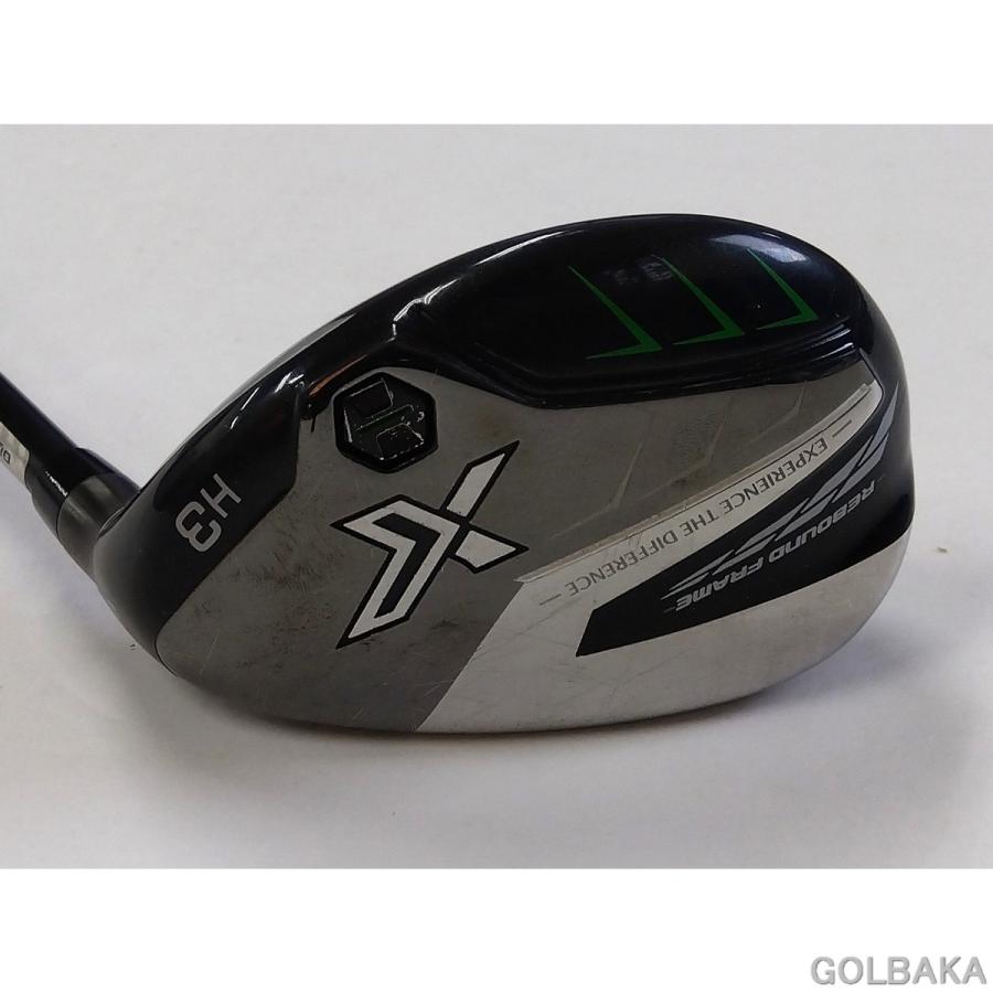 中古】C：ダンロップゼクシオXユーティリティH3 ロフト18° AX-2/SR
