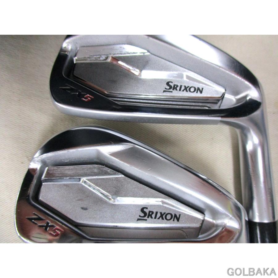 U08】【中古】BC：ダンロップSRIXON ZX5アイアンセット7本（＃6-P.A.S