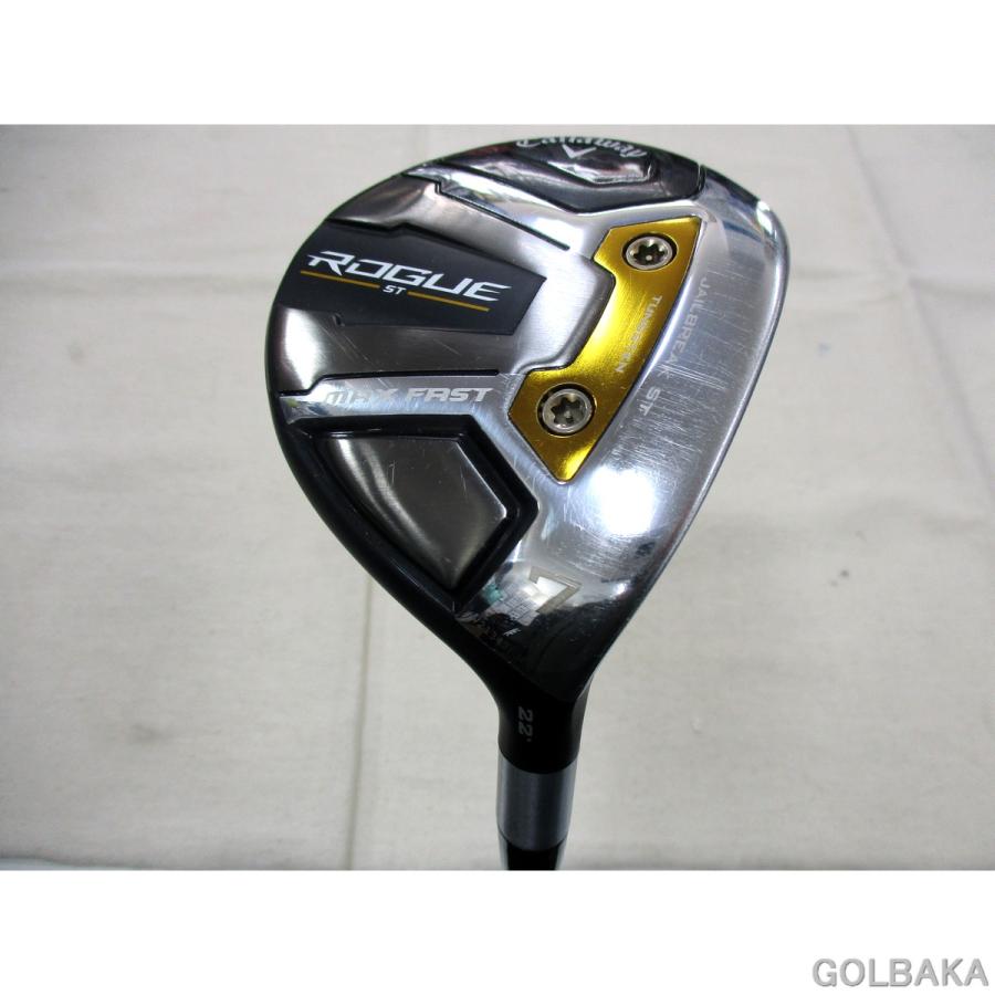 U04】【中古】BC：キャロウェイROGUE ST MAX FASTフェアウェイウッド7W