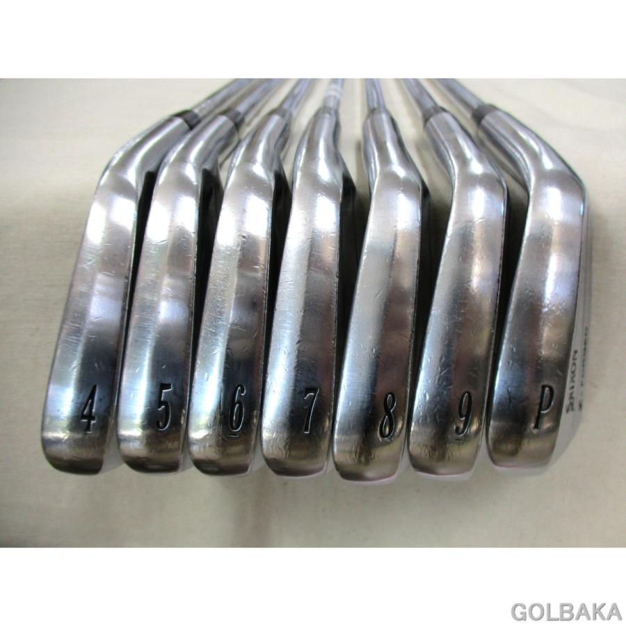 【中古】B：ダンロップSRIXON Z-FORGEDアイアンセット7本（＃4-Ｐ） ロフト34DYNAMIC GOLD D.S.T S200_2