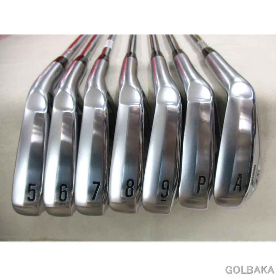 【中古】B：ダンロップZXI 7アイアンセット7本（＃5-A） ロフト32.5N.S.PRO MODUS 3 TOUR 105 D.S.T/Sの画像