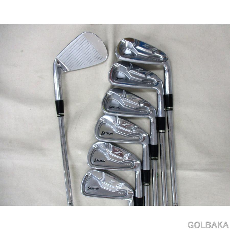 中古】C：ダンロップSRIXON Z 725アイアンセット7本（＃4-P） ロフト33