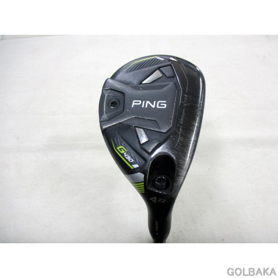 【美品】PING G430 4U 22度 / PING TOUR 2.0 85S 中古】C：ピンG430ユーティリティ4U ロフト22° TOUR 2.0 クロム 85/X