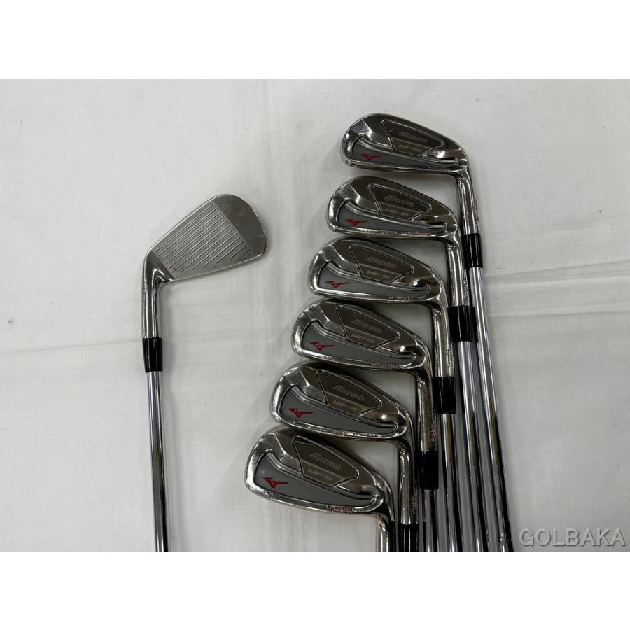 中古】BC：ミズノ MP-59 アイアンセット 7本(＃4〜9.PW) ロフト25 
