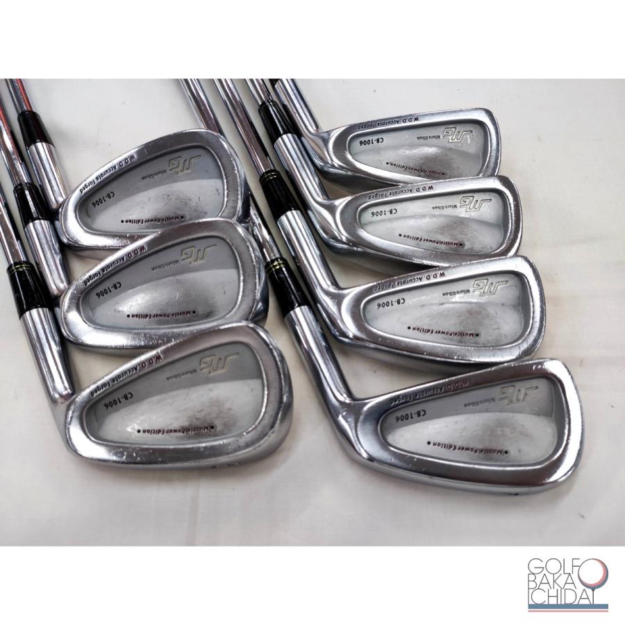 中古】BC：三浦技研 CB-1006 アイアンセット 7本(＃4〜9.PW) ロフト27 