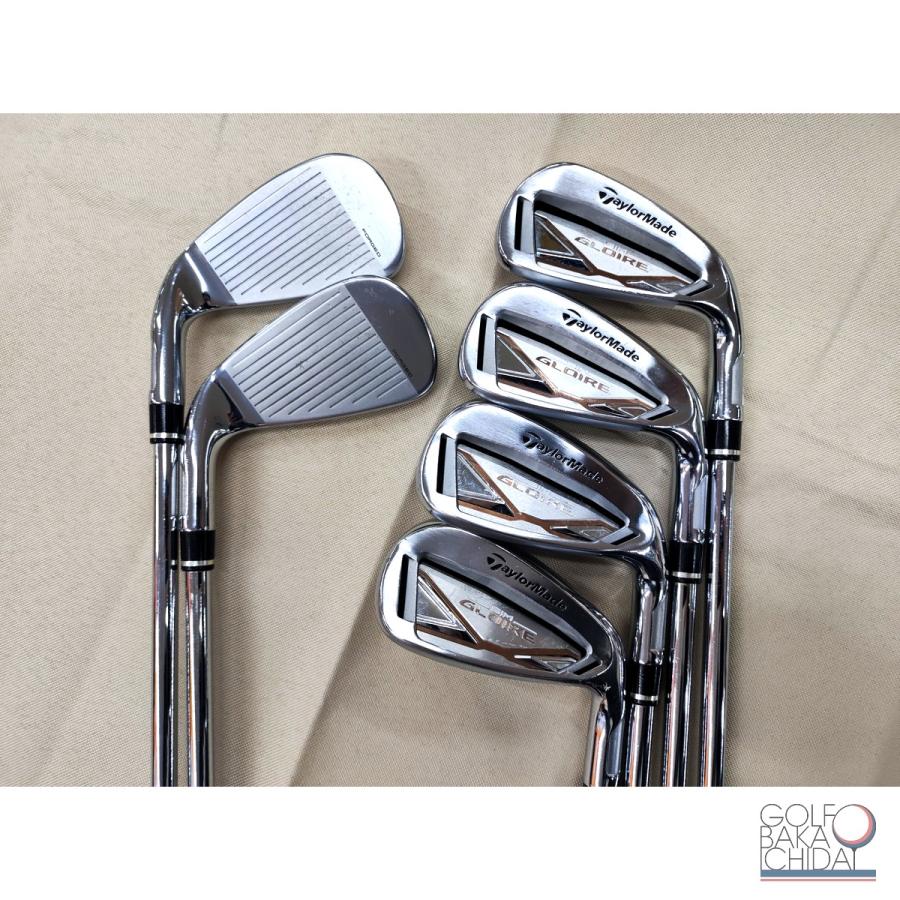 U10】中古】B：テーラーメイド SIM グローレ アイアンセット 6本(＃5 