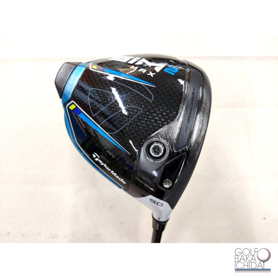 中古】B：テーラーメイド SIM2 MAX ドライバー 1w ロフト9 