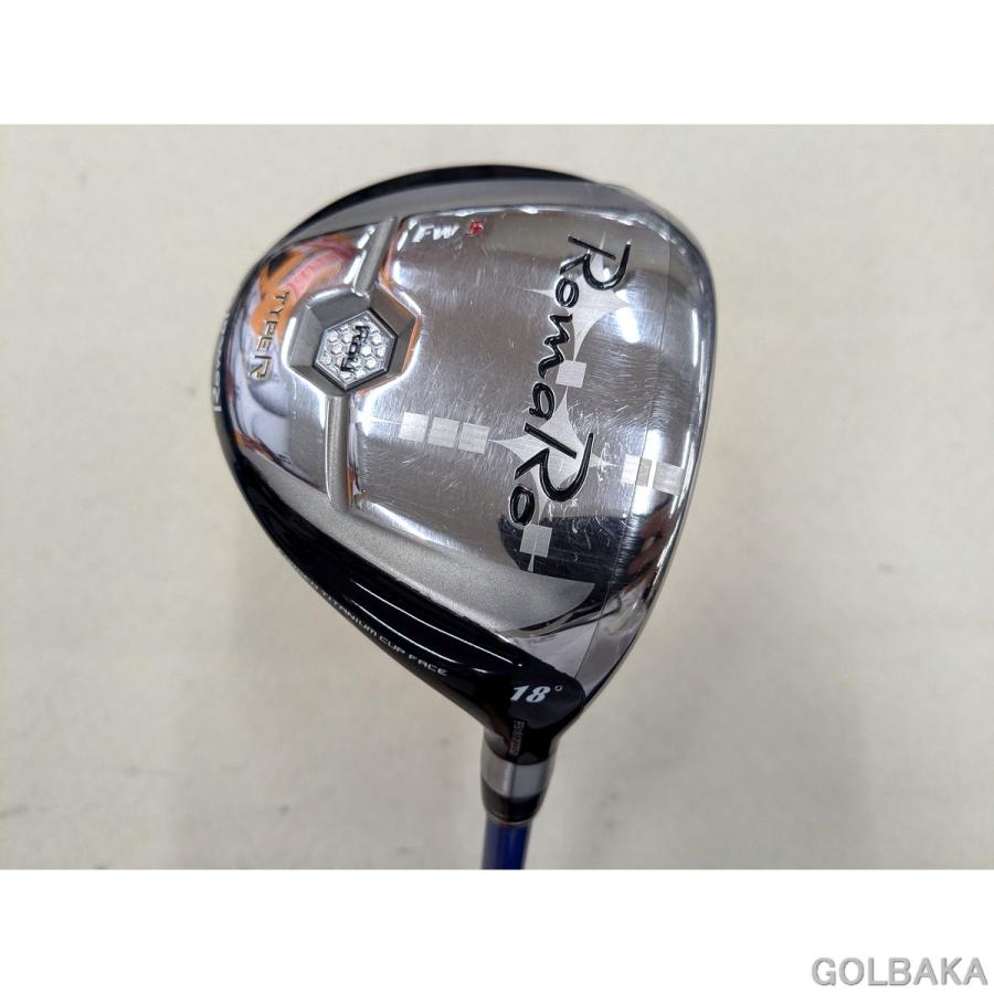 中古】B：ロマロ Ray TYPE-R フェアウェイウッド 5w ロフト18  