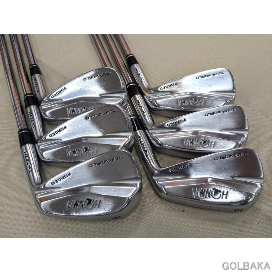 中古】BC：ホンマ TW727 M アイアンセット 6本(＃5〜9.PW) ロフト27 
