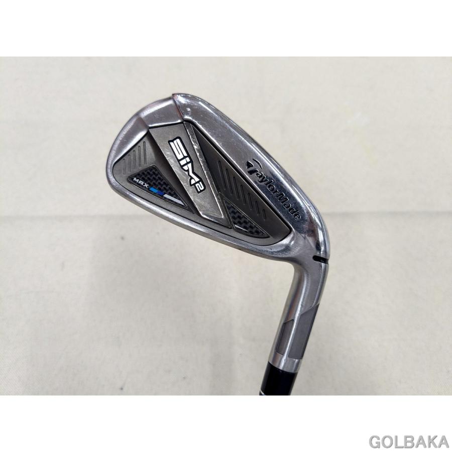 中古】B：テーラーメイド SIM2 MAX アイアンセット 6本(＃5〜9.PW 