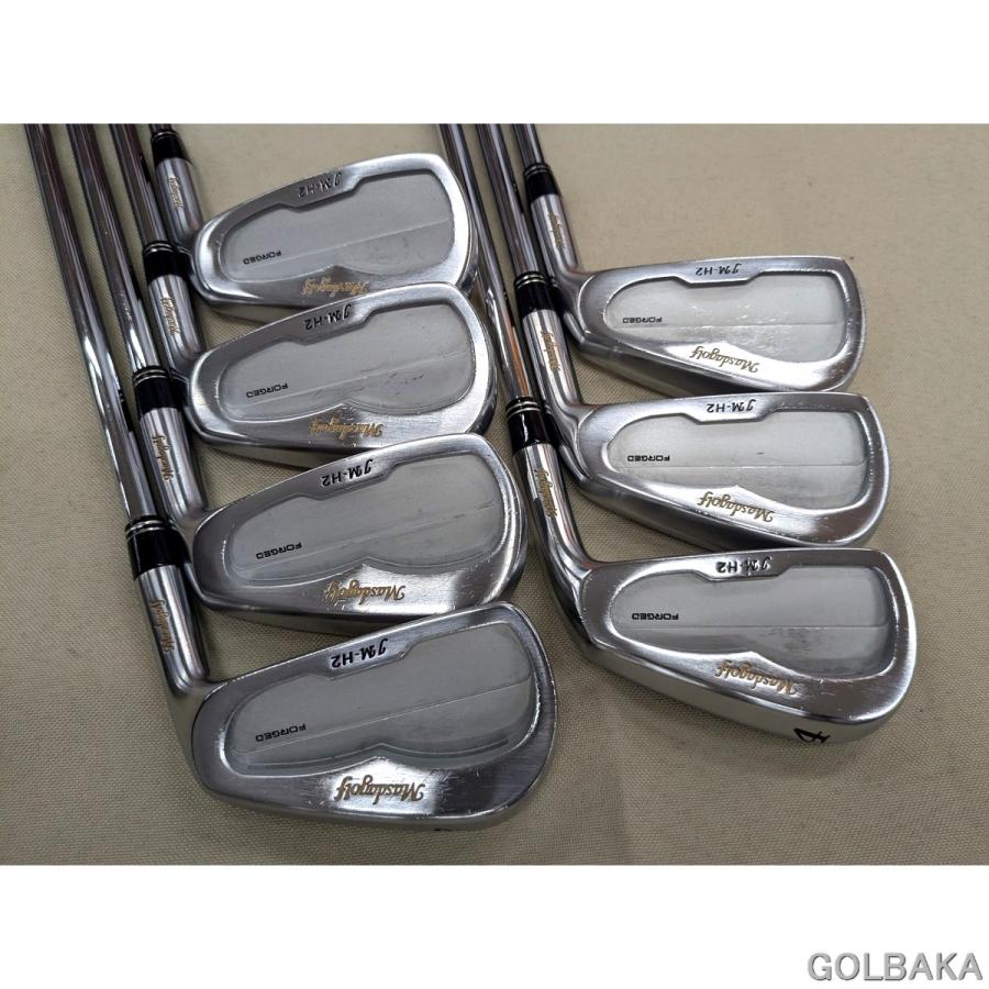 マスダゴルフ・JM-H2 アイアン7本セット 中古】B：マスダ JM-H2 アイアンセット 7本(＃4〜9.PW) ロフト25° N.S.