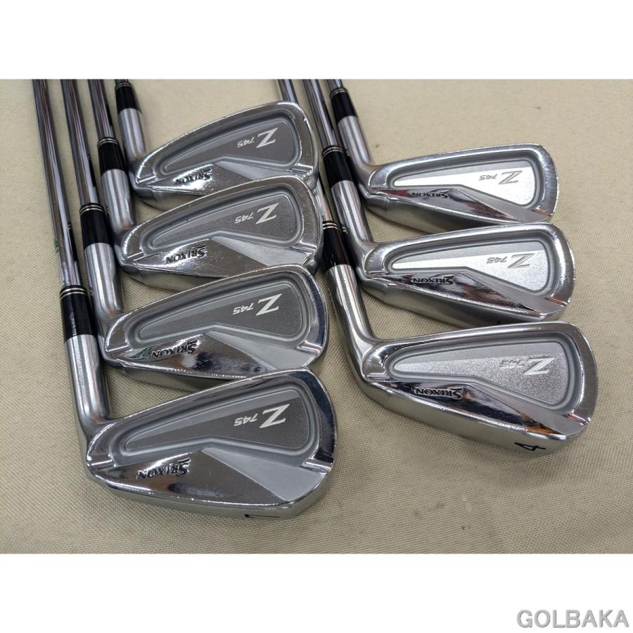 中古】B：ダンロップ スリクソン Z745 アイアンセット 7本(＃4〜9.PW 