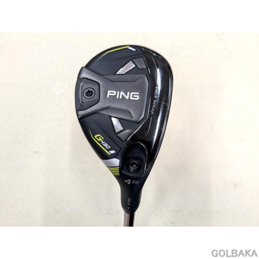 中古】B：ピン G430 ユーティリティ #4 ロフト22° PING TOUR 2.0  