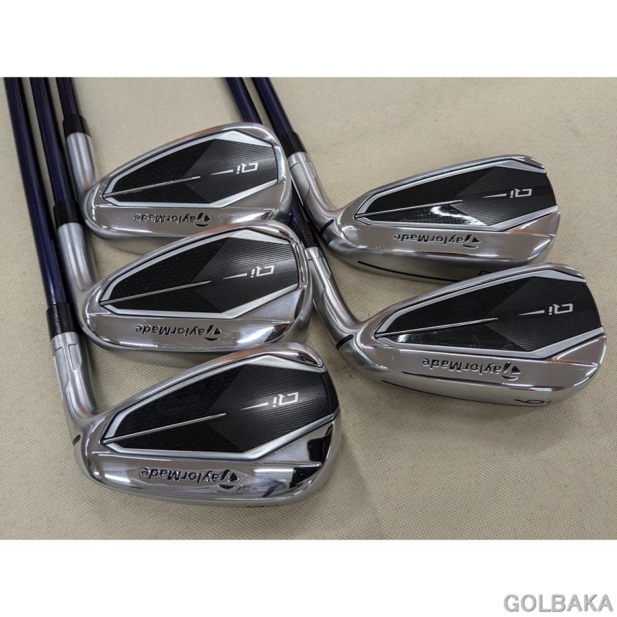送料無料】【中古】B：テーラーメイド Qi アイアンセット 5本