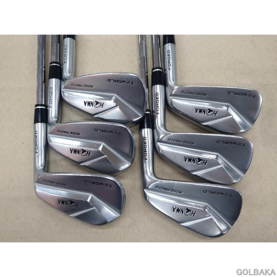 中古】C：ホンマ ツアーワールド TW-MB ROSE PROTOアイアンセット6本