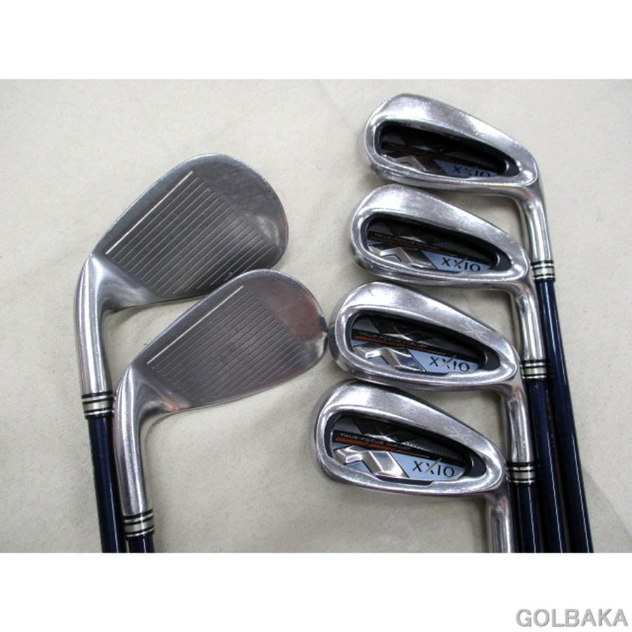 ノビーXXIO-10アイアンセット6 ～9番とPW スチールシヤフトR 中古】BC：ダンロップXXIO-10アイアンセット6本（＃6〜＃9.PW.AW