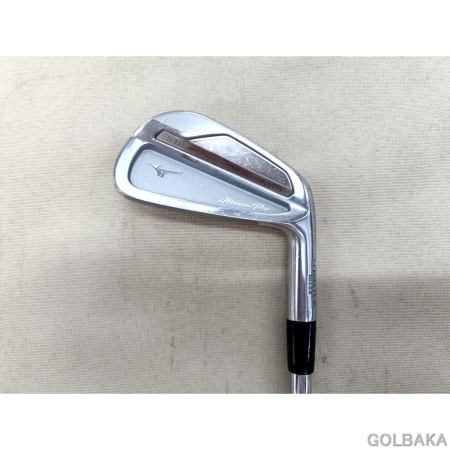 【nc】【中古】C：ミズノ PRO 518アイアンセット6本（＃5〜＃9,PW) ロフト25° NS PRO モーダス TOUR 120/Xの画像