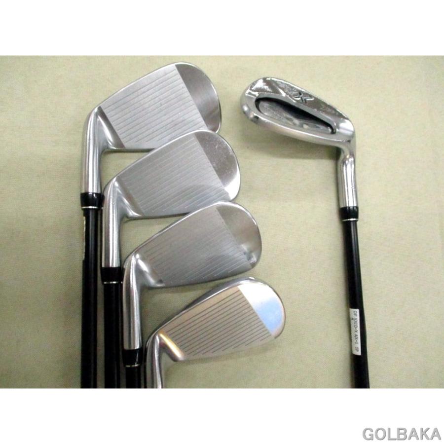 【中古】BC：ダンロップ20'XXIO-Xアイアンセット5本（＃6〜＃9.PW） ロフト26(#6)° ミヤザキ AX-1/Rの画像
