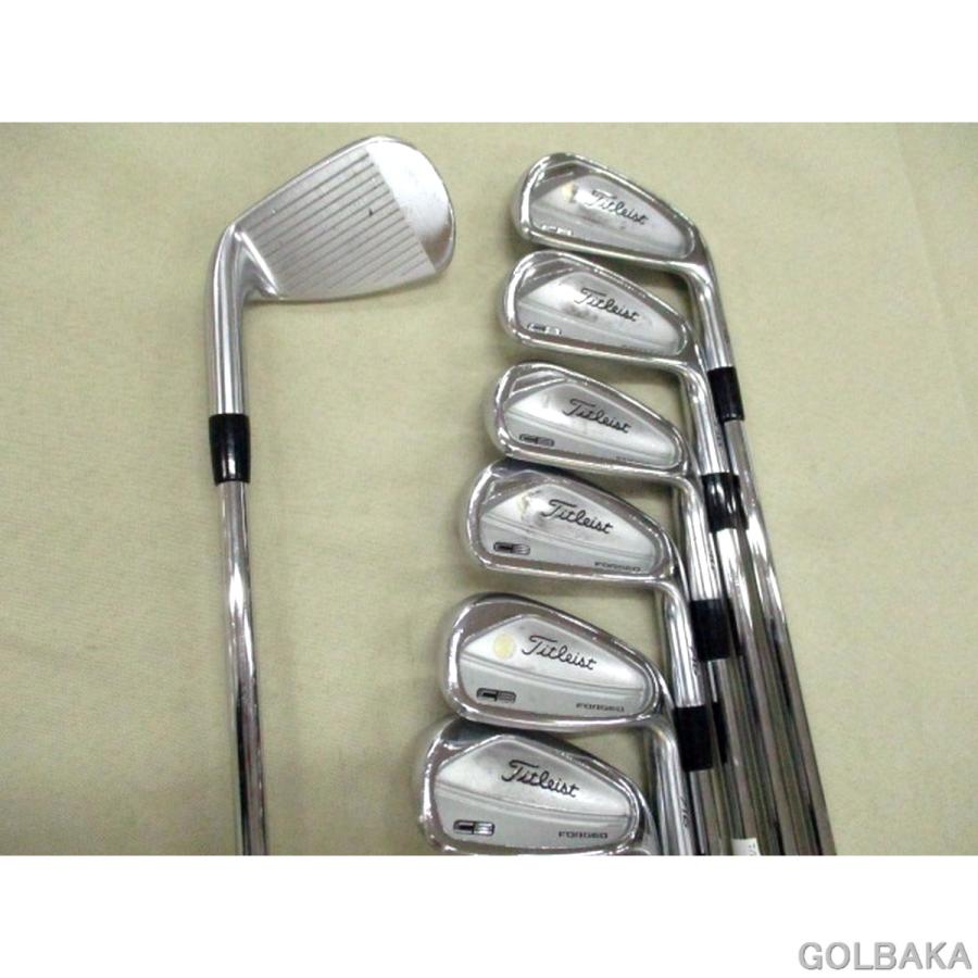 U04】【中古】BC：タイトリストCB716アイアンセット7本（＃4〜＃9.PW