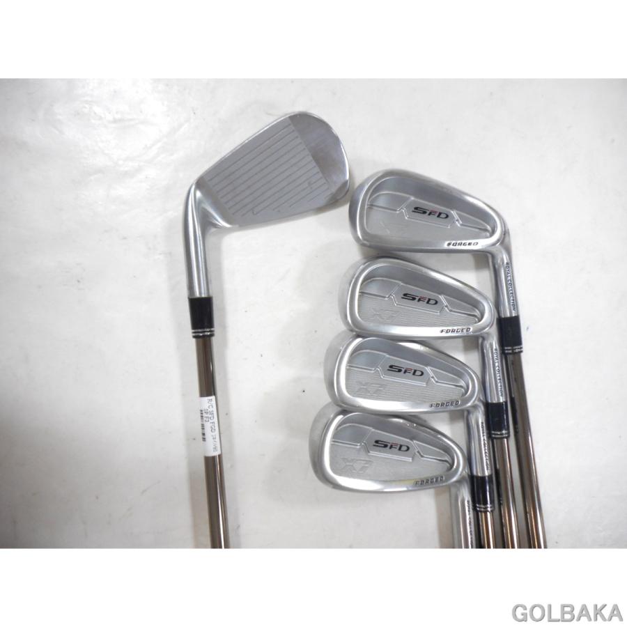 【ようけん 】 中古】C：ロイヤルコレクション SFD X7 アイアンセット 5本（＃6