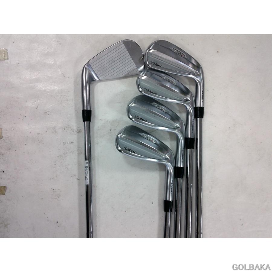 U09】【中古】B：タイトリスト21T100Sフォージドアイアンセット5本