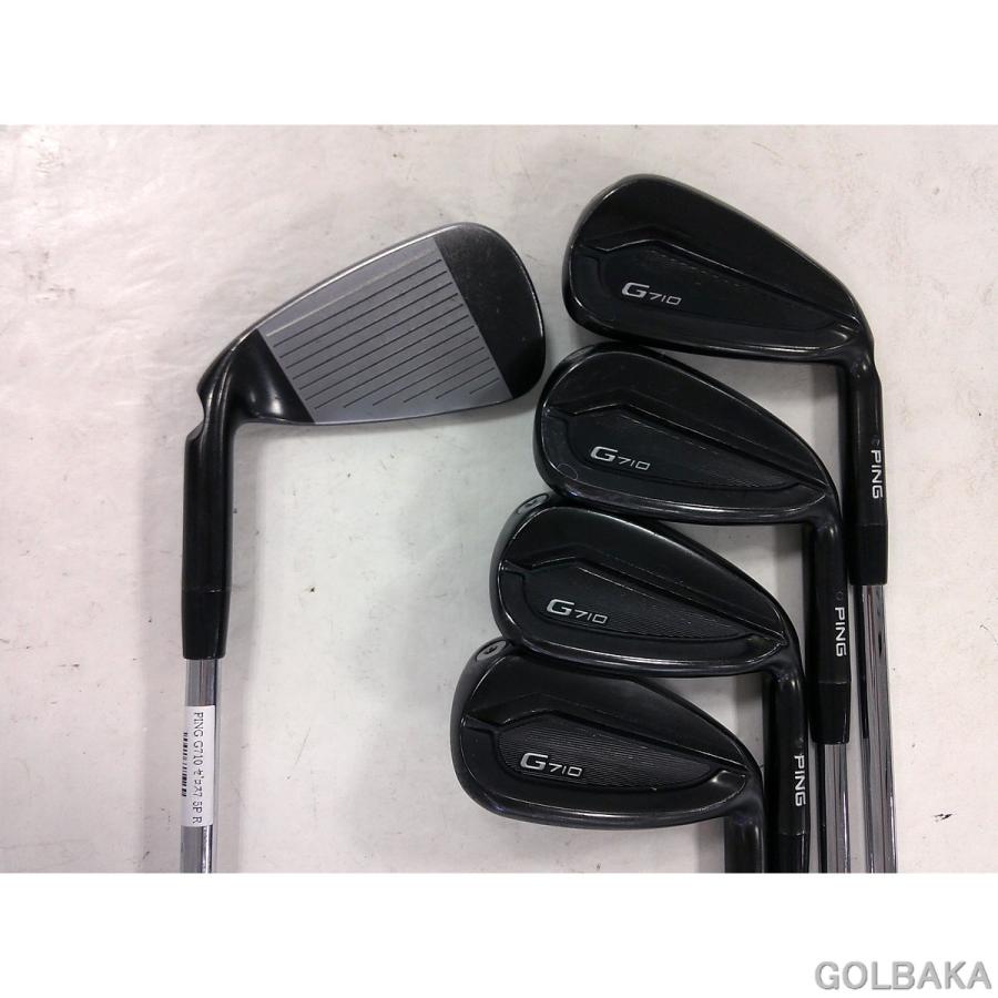 PING G710 6本６~W.U　アイアンセット 中古】C：PING G710アイアンセット5本セット（＃6-9.W) ロフト28° NS