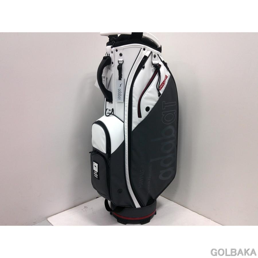 刻印対応 【新品】アダバットキャディバッグ ABC438WG カラー