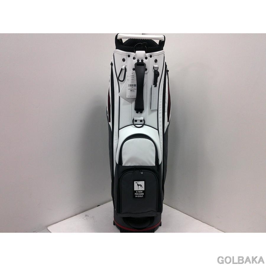 刻印対応 【新品】アダバットキャディバッグ ABC438WG カラー：ホワイト/グレー_1
