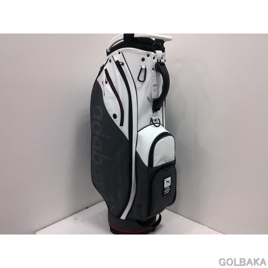 刻印対応 【新品】アダバットキャディバッグ ABC438WG カラー